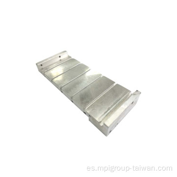 Fresado CNC ODM pequeñas piezas de aluminio anodizado